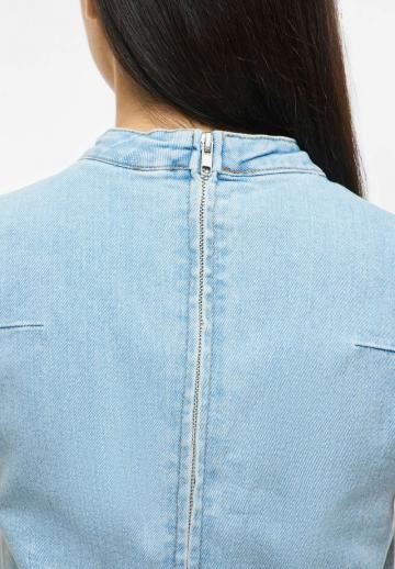 Джинсовое платье