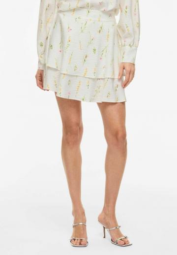 Юбка с воланами