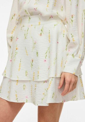 Юбка с воланами