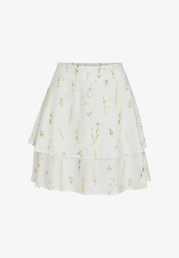 Юбка с воланами