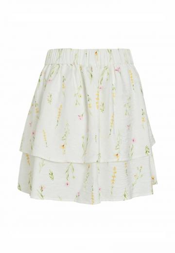 Юбка с воланами