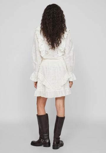 Юбка с воланами