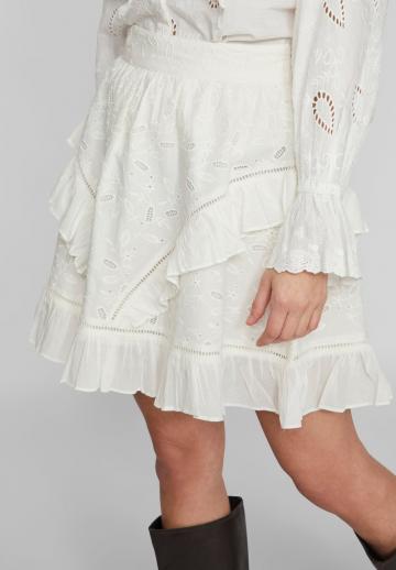 Юбка с воланами