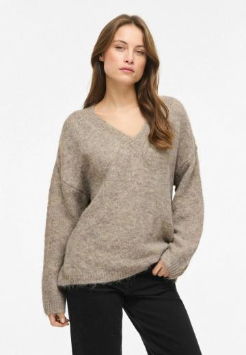 Длинный пуловер