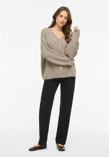 Длинный пуловер