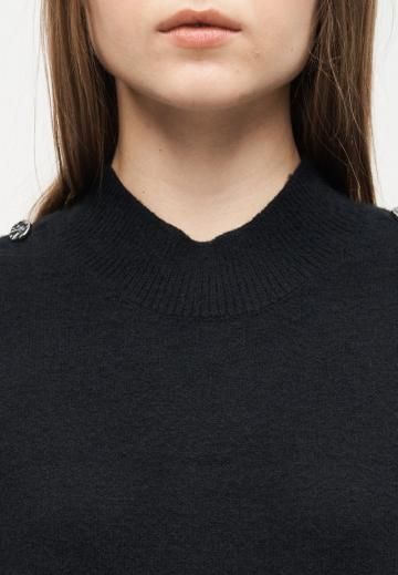 Пуловер без рукавов