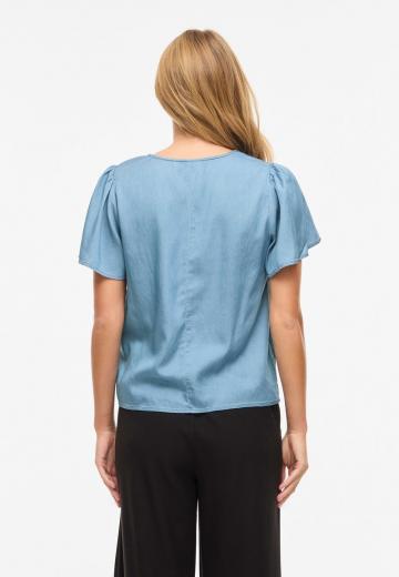 Джинсовая блузка