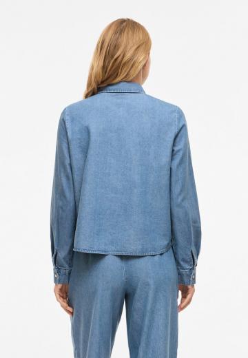 Джинсовая блузка