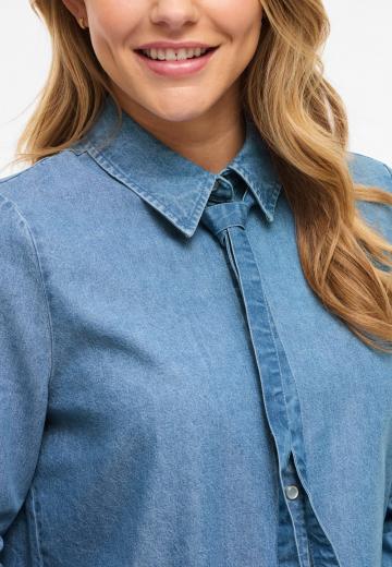 Джинсовая блузка