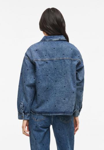 Джинсовая блузка