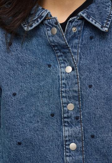 Джинсовая блузка