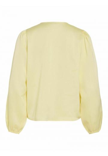 Атласная блузка