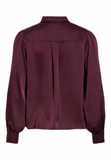 Атласная блузка