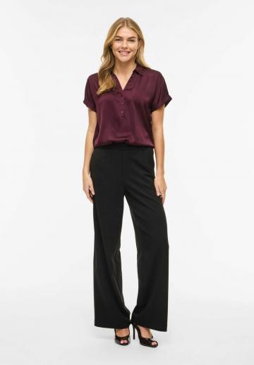 Атласная блузка