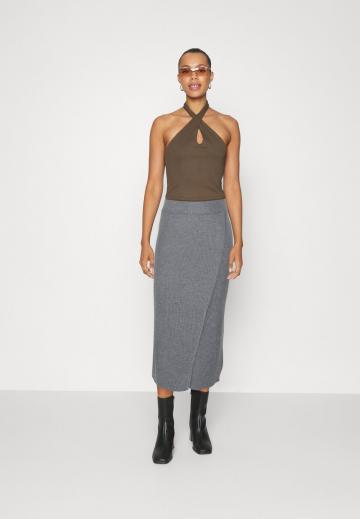 Вязаная юбка