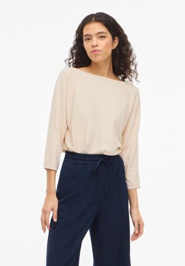 Пуловер с рукавом три четверти