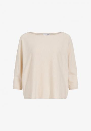 Пуловер с рукавом три четверти