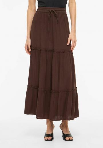 Юбка с воланами