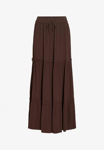 Юбка с воланами