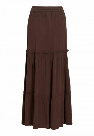 Юбка с воланами