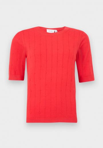 Пуловер с коротким рукавом