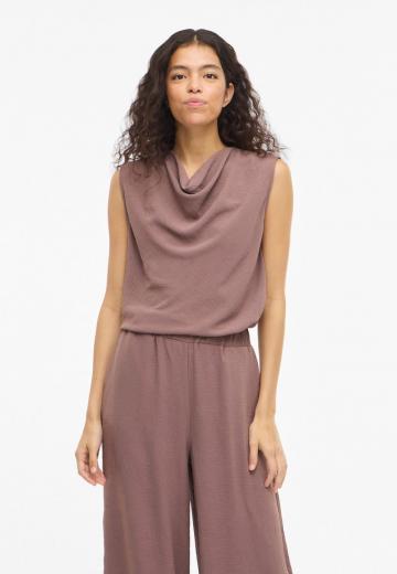 Блузка без рукавов