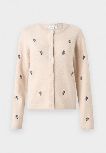 Жаккардовая вязаная кофта