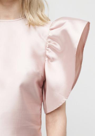 Атласная блузка