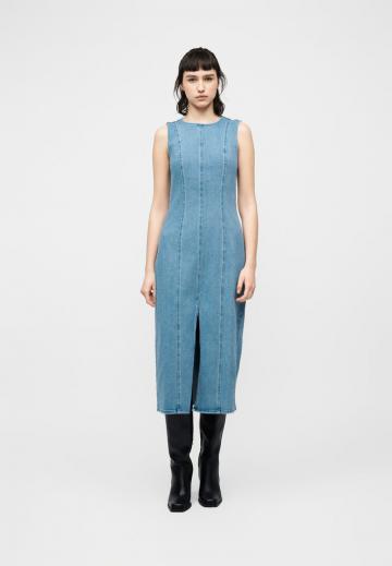 Джинсовое платье