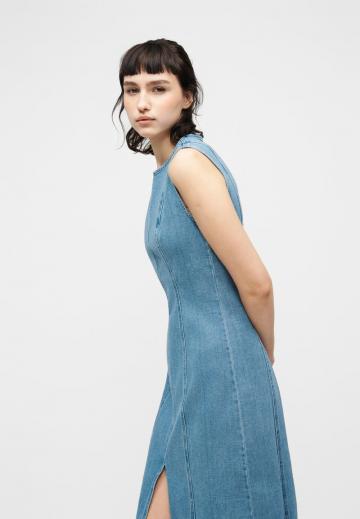 Джинсовое платье