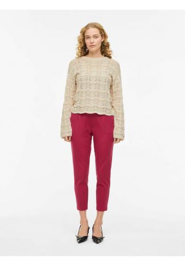 Пуловер в полоску