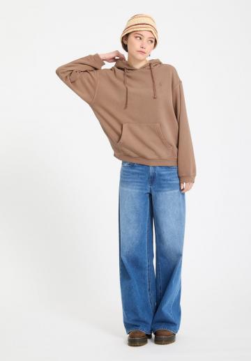 Пуловер с капюшоном