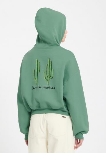 Пуловер с капюшоном