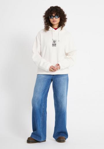 Пуловер с капюшоном