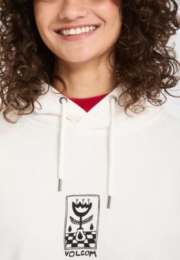 Пуловер с капюшоном