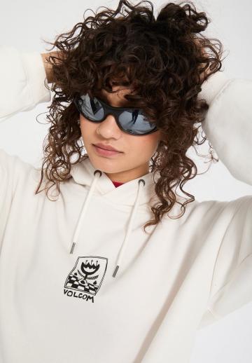 Пуловер с капюшоном