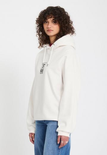 Пуловер с капюшоном