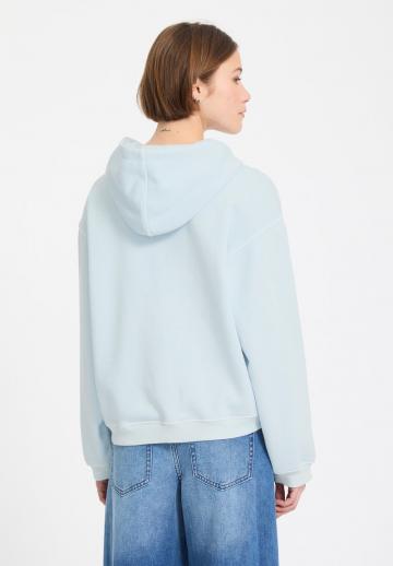 Пуловер с капюшоном