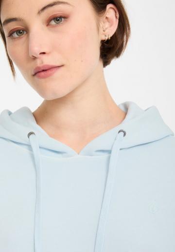 Пуловер с капюшоном