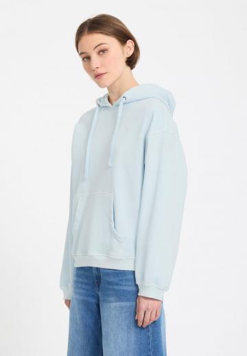 Пуловер с капюшоном