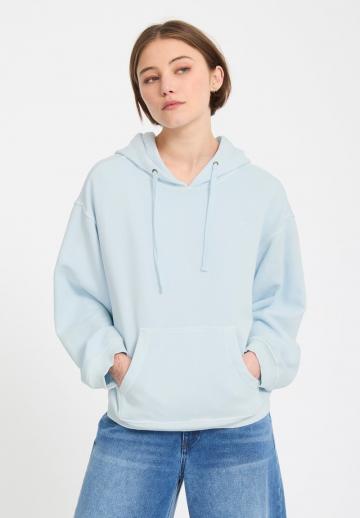 Пуловер с капюшоном