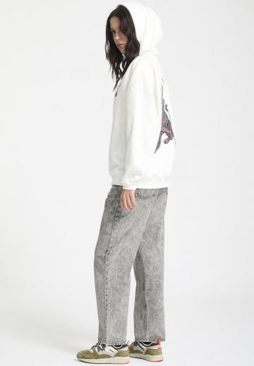 Пуловер с капюшоном