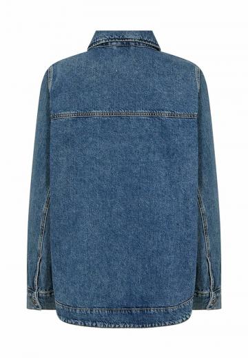 Джинсовая блузка