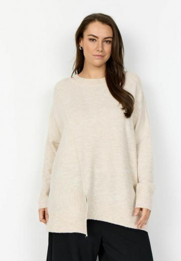 Длинный пуловер