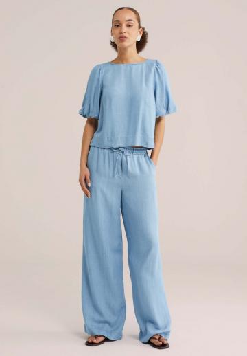 Джинсовая блузка