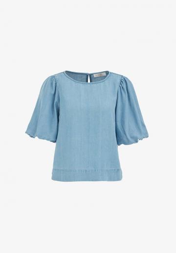 Джинсовая блузка