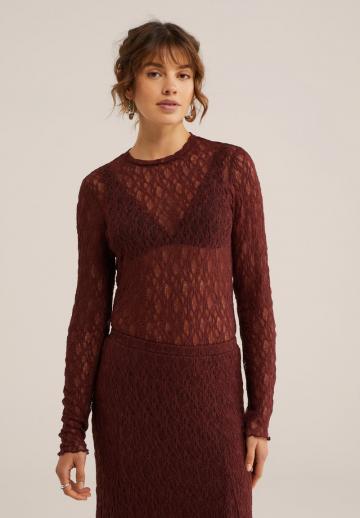 Кружевная блузка