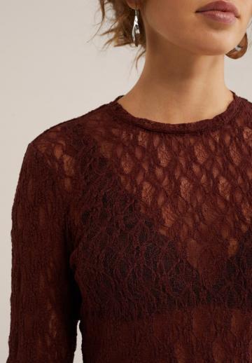 Кружевная блузка
