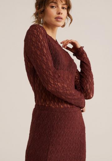 Кружевная блузка