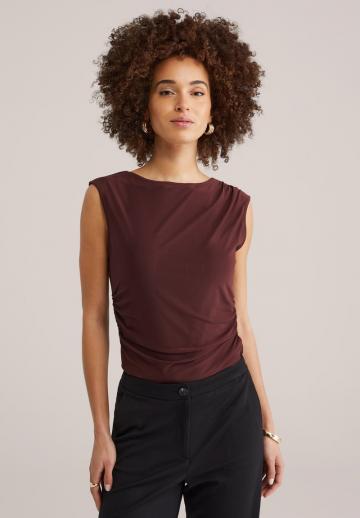 Блузка без рукавов